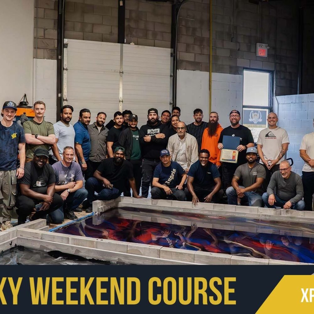 Full Epoxy Flooring Weekend Training Course Jul 18th-20th